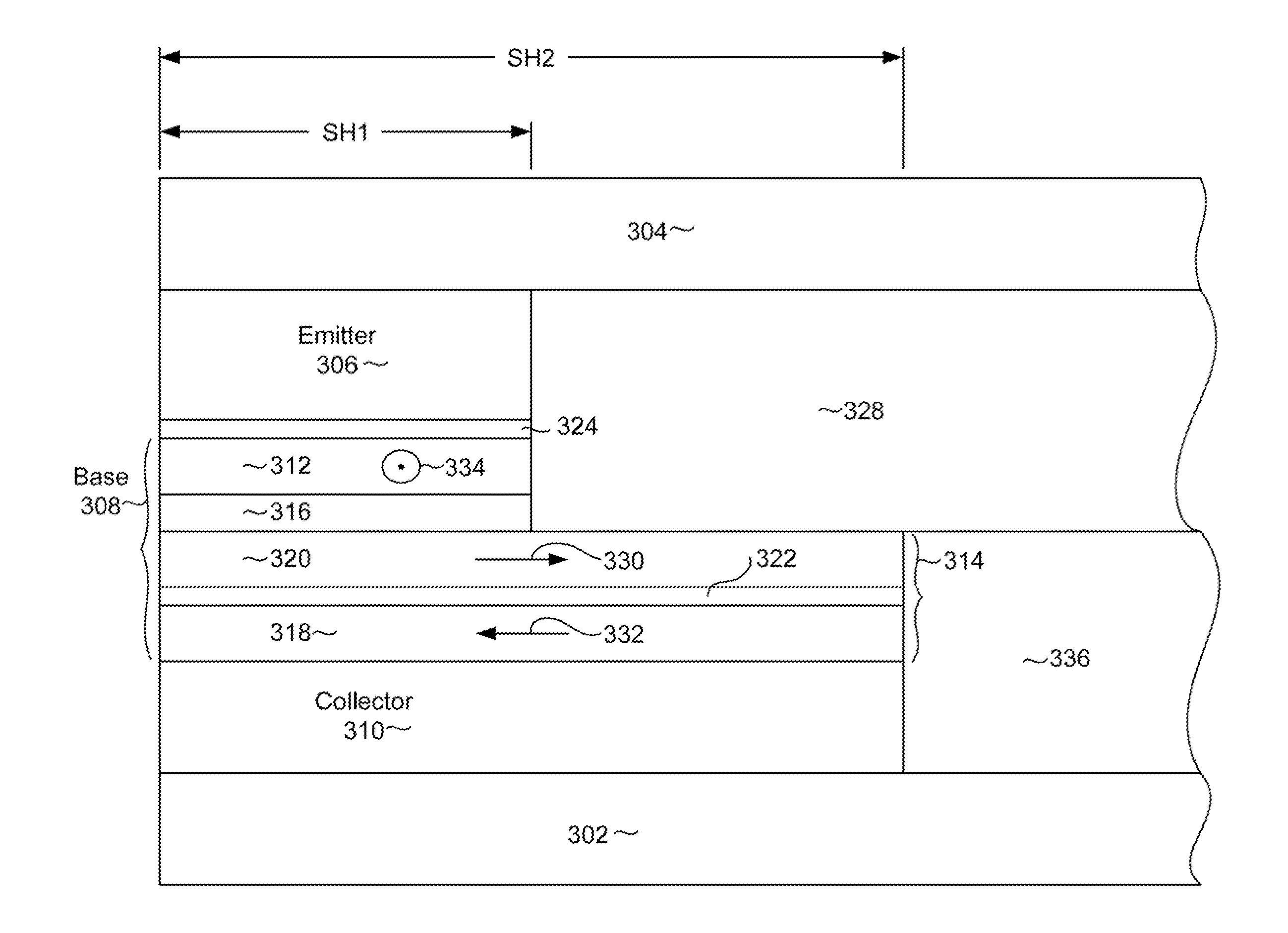 Magnetic tunnel transistor with high magnetocurrent