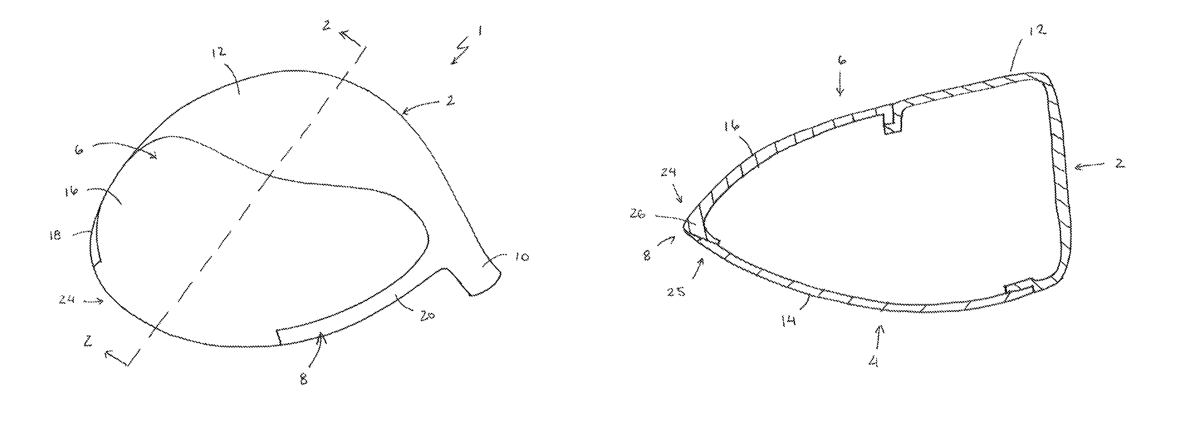 Golf club head with multi-component construction