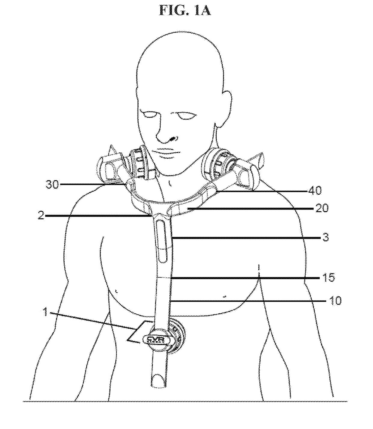 Yoke for sensing carotid stenosis