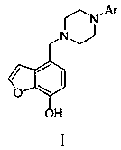 4-piperazinemethyl-7-hydroxybenzofuran compound and medical application thereof