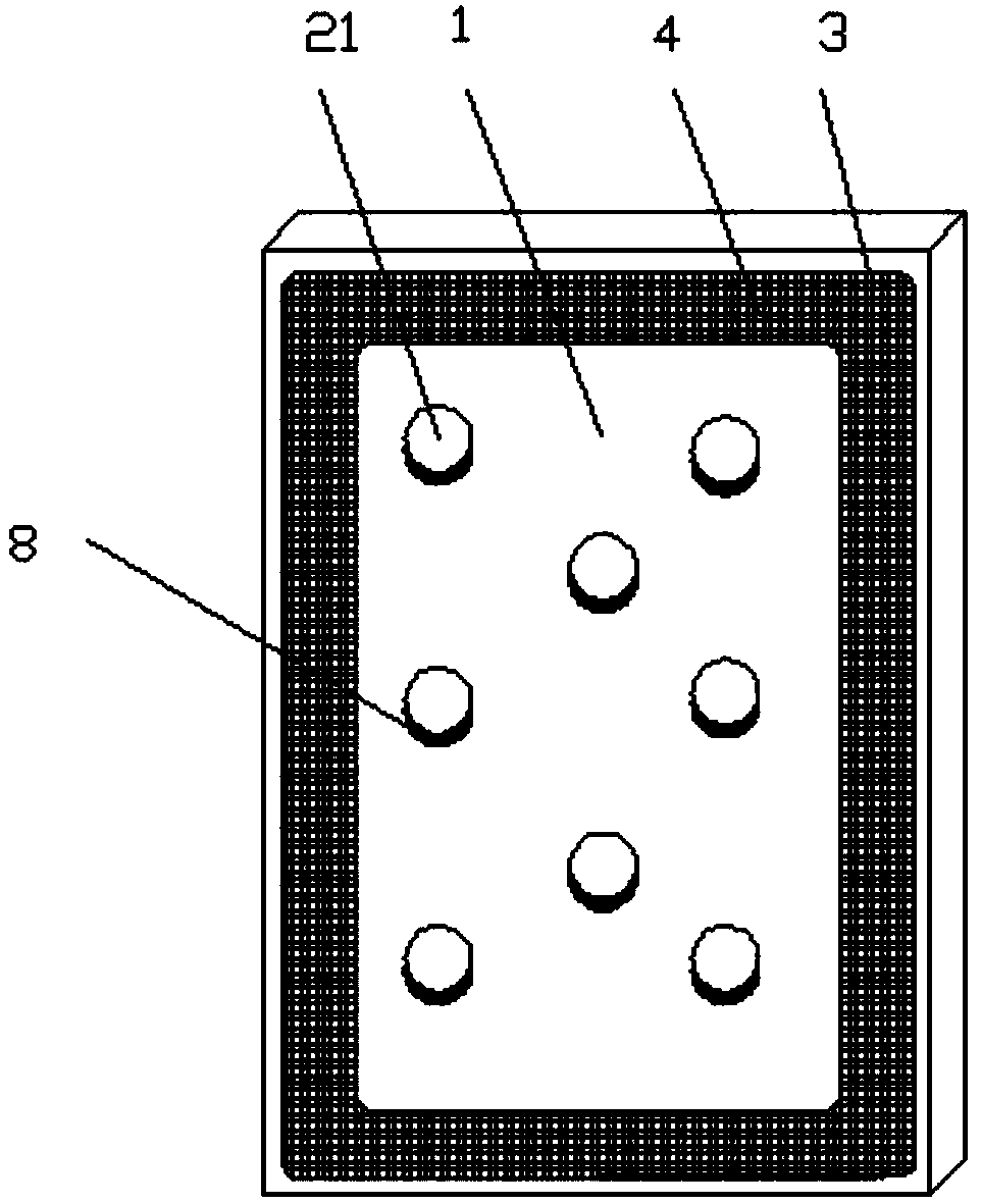 Smoke-insulation fireproof door