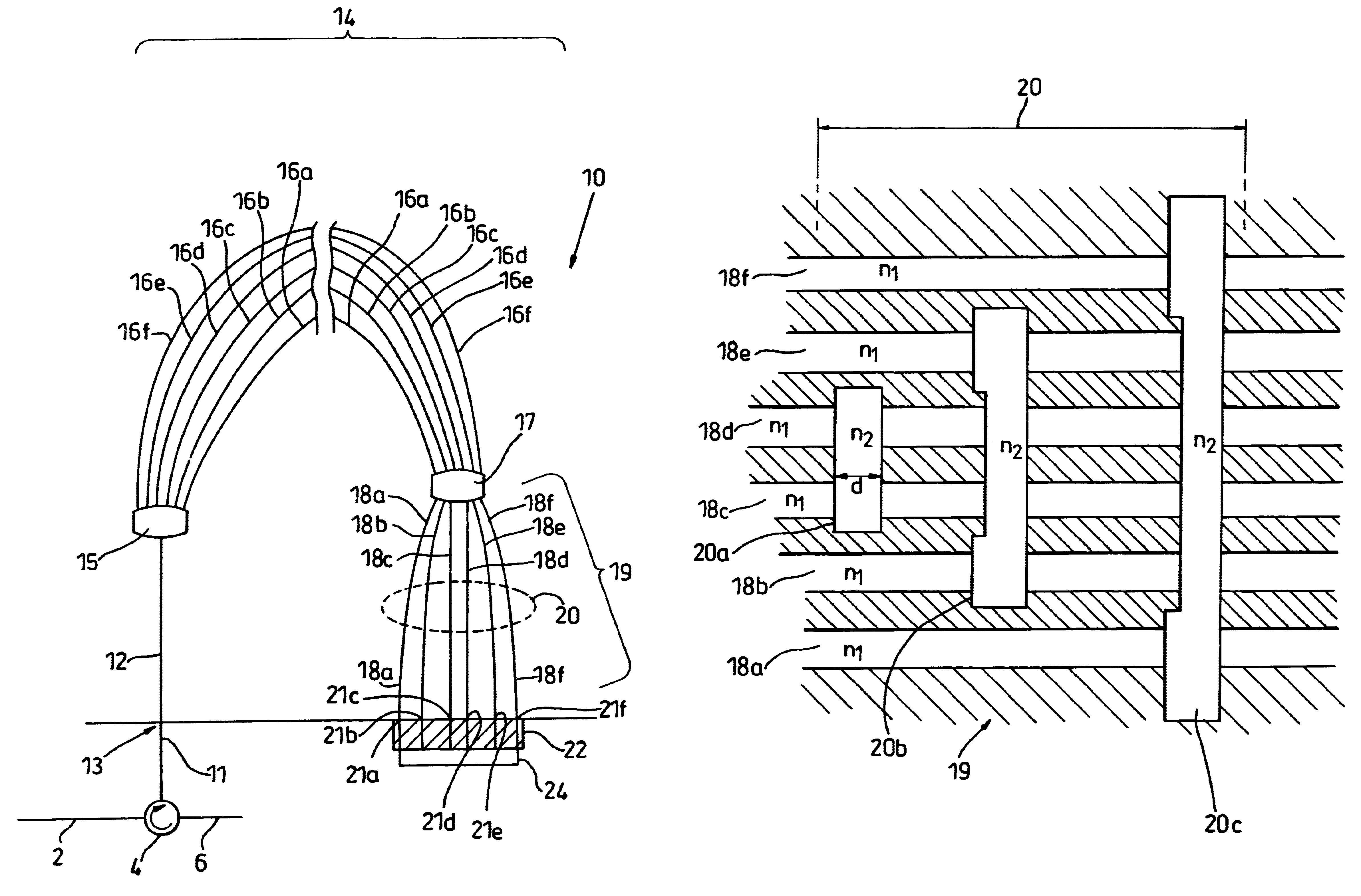 Planar waveguide dispersion compensator