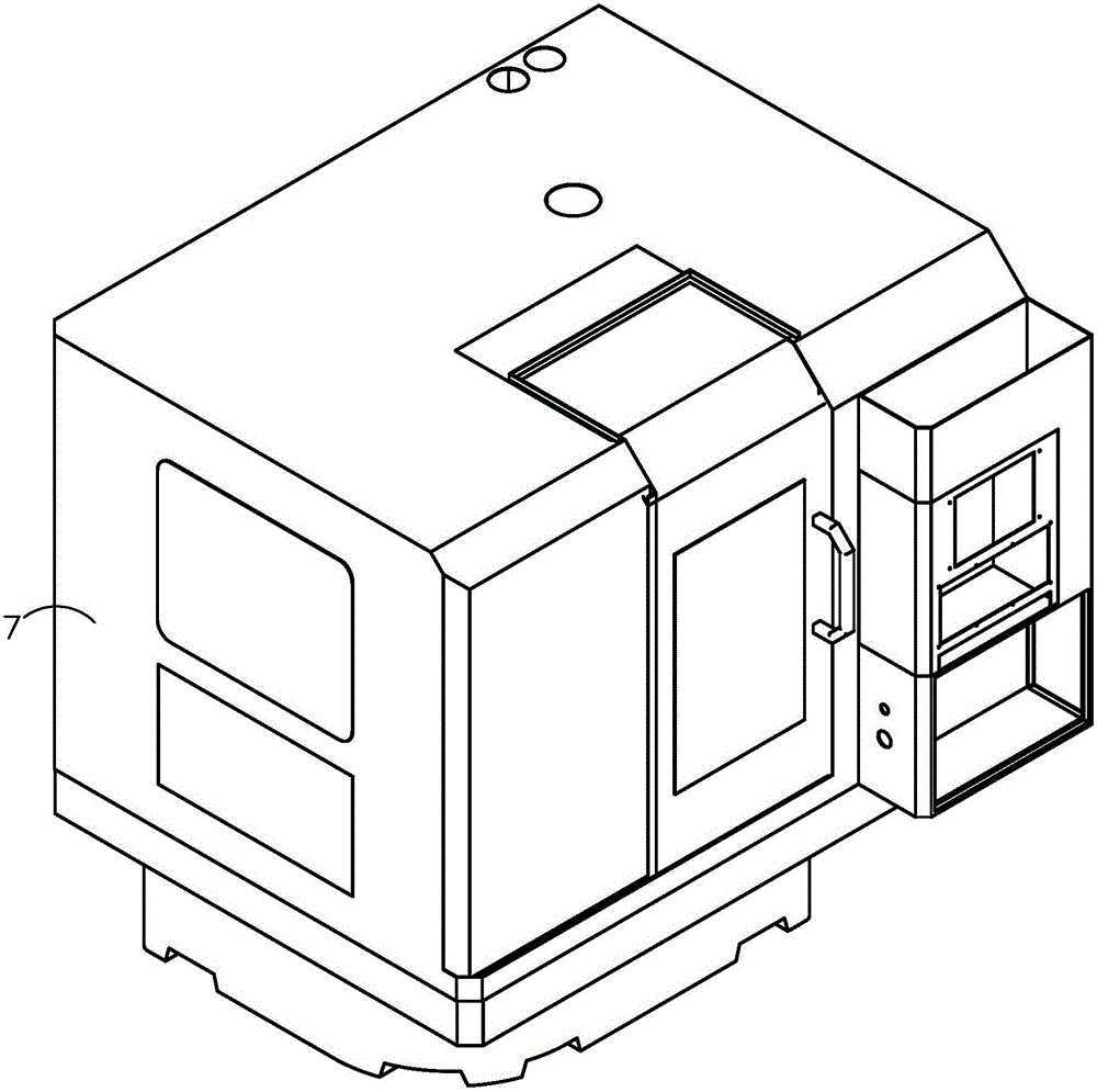 Five-axis CNC grinding robot