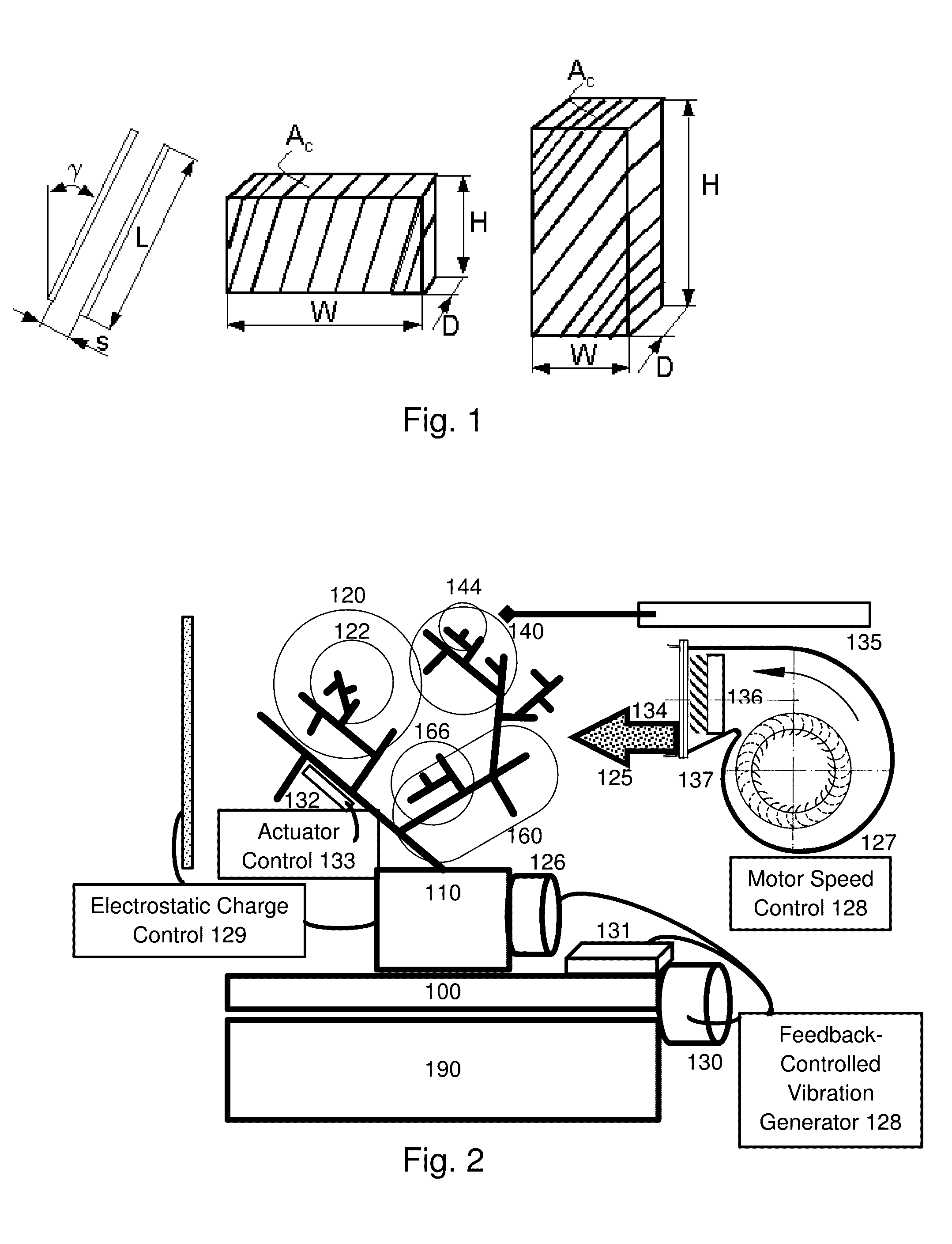 System and method for maintaining efficiency of a fractal heat sink