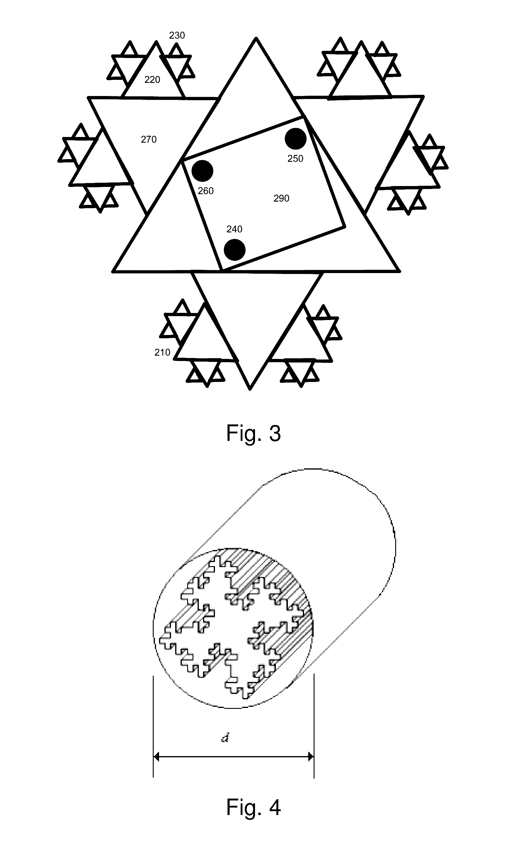 System and method for maintaining efficiency of a fractal heat sink