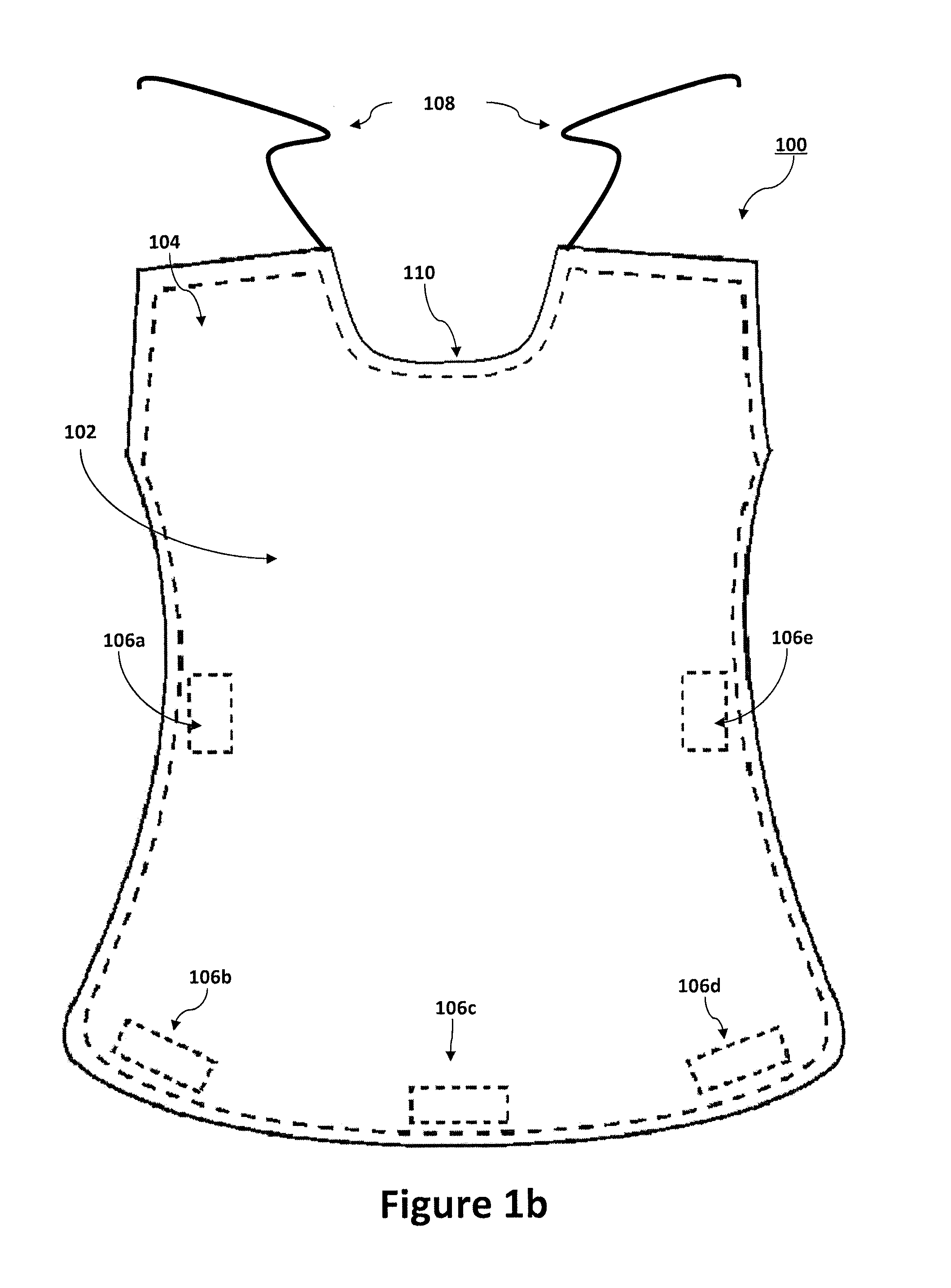 High chair bib