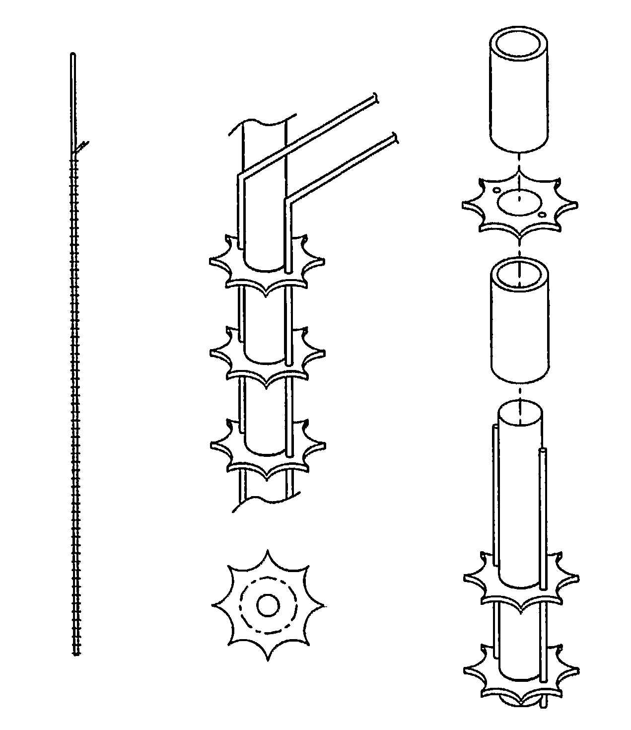 Composite discharge electrode