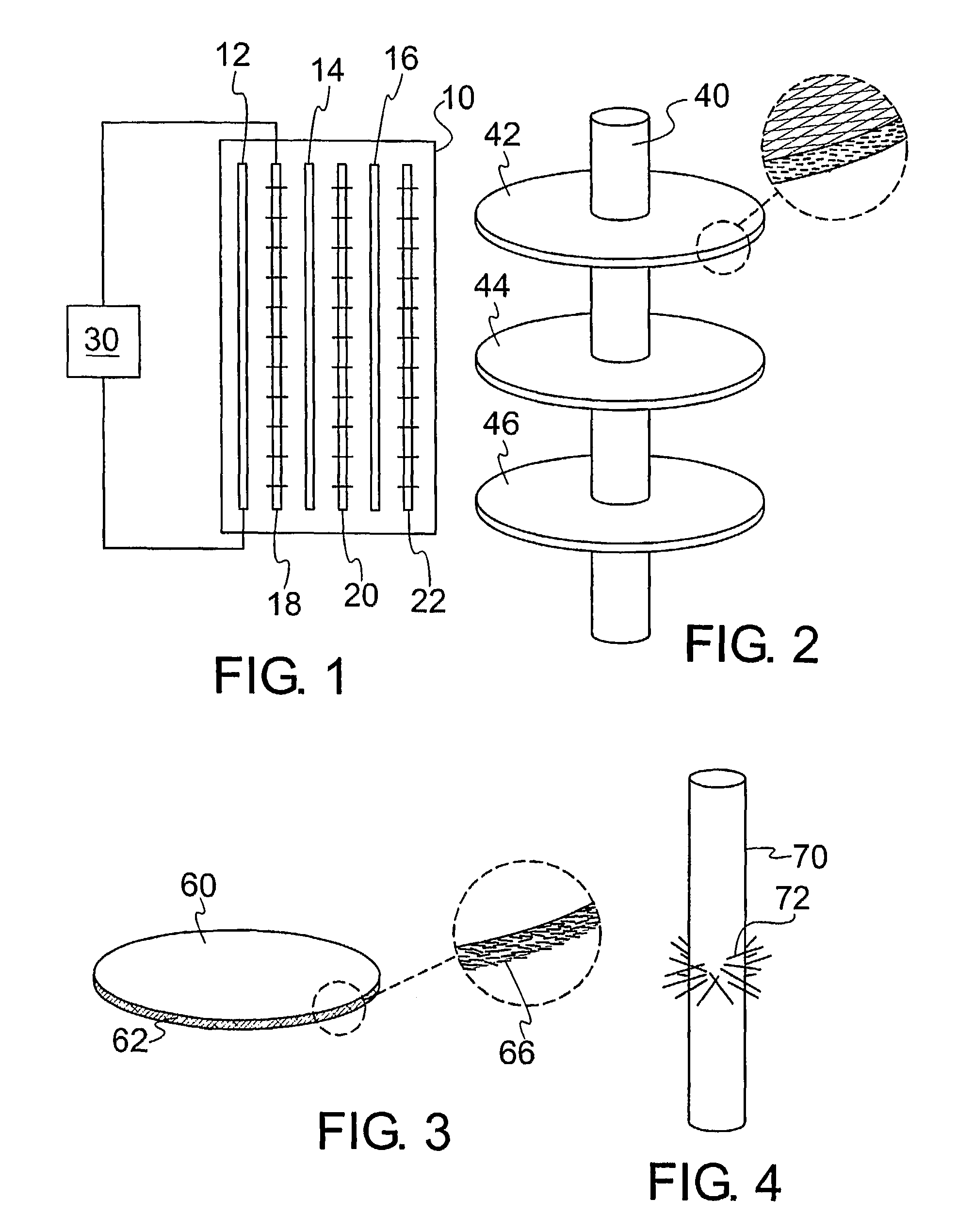 Composite discharge electrode