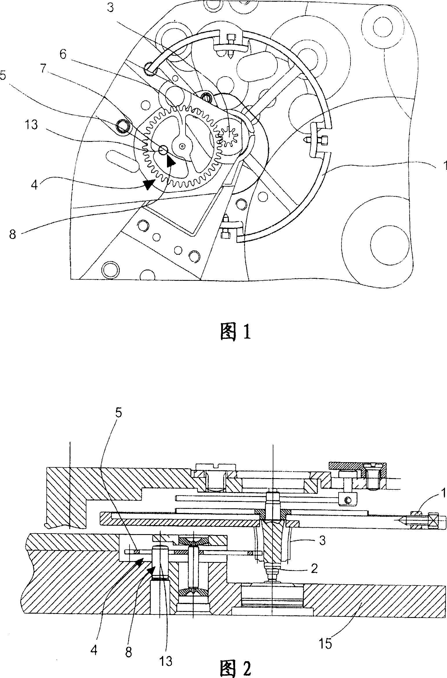 Anti-tripping device for timepiece escapement