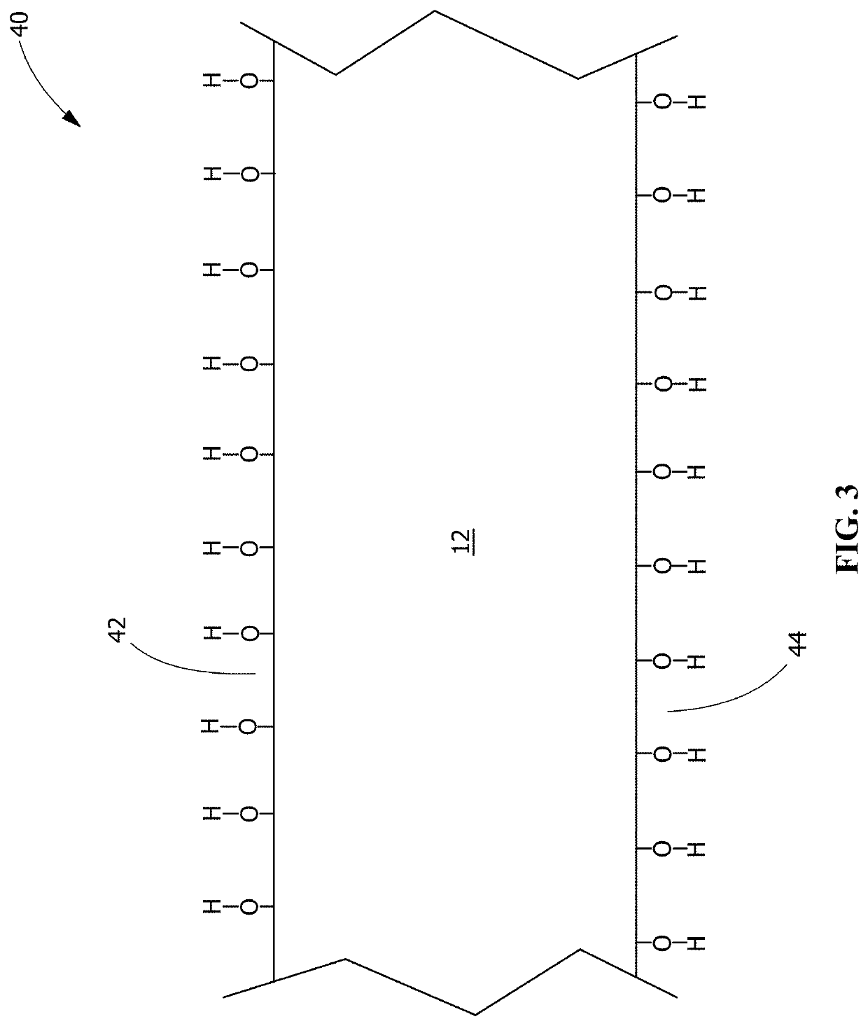 Modified polymer film surfaces for single-use bioreactor bags and biocontainment and methods of forming same