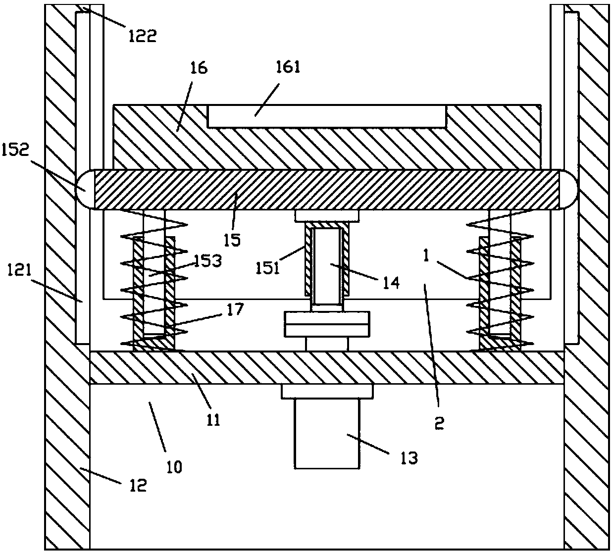 Lifting frame for detection jig