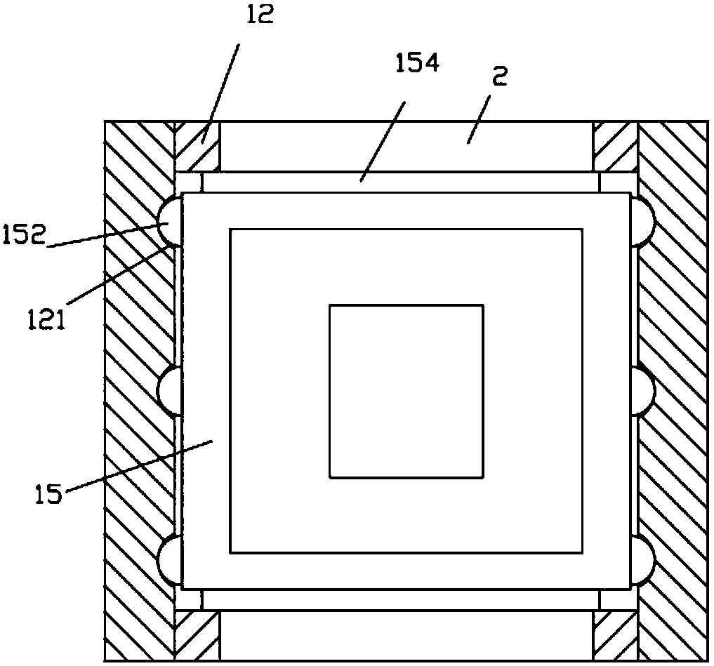 Lifting frame for detection jig