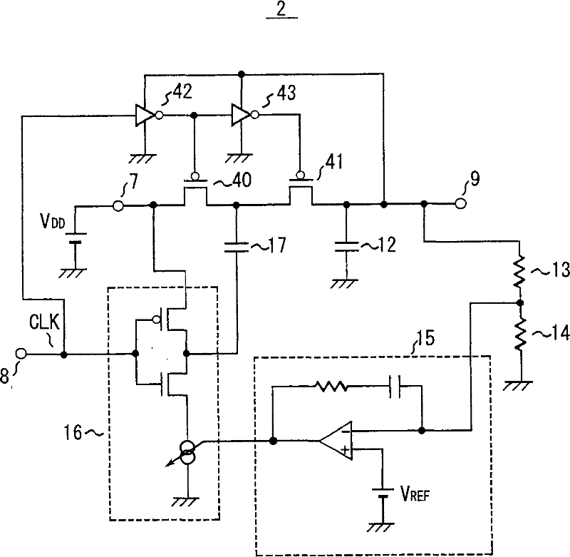 Charge pumping circuit