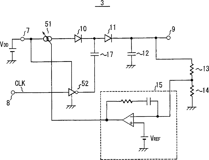 Charge pumping circuit