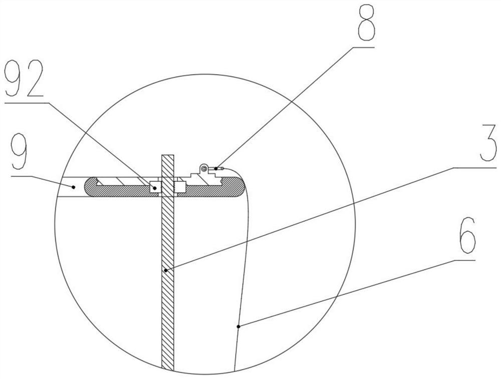 Intermediate temporary rearing device for genetic breeding family of mudflat shellfish