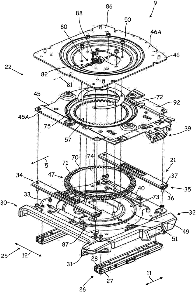 Commercial vehicle seat having a locking member