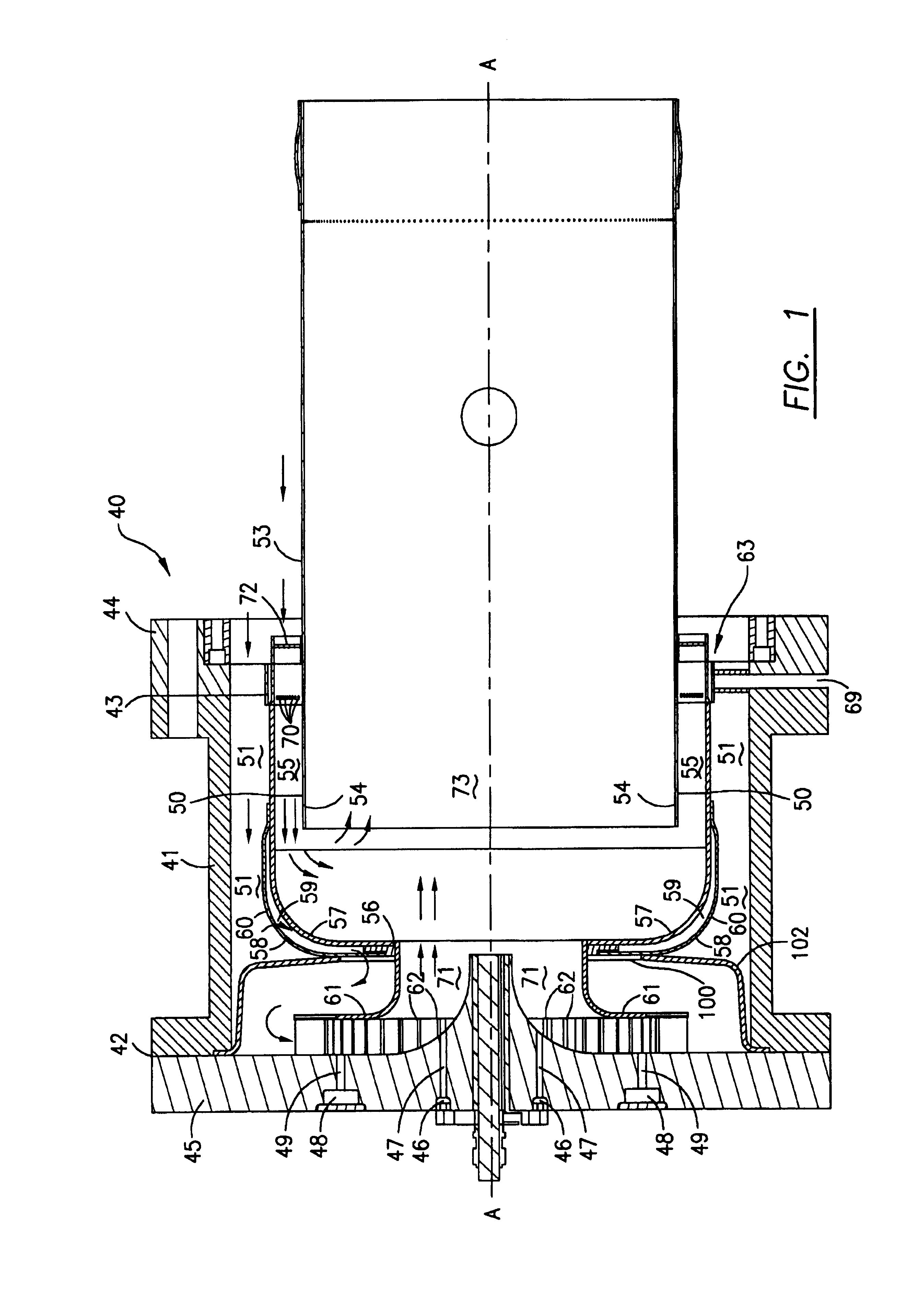 Method of operating a flamesheet combustor