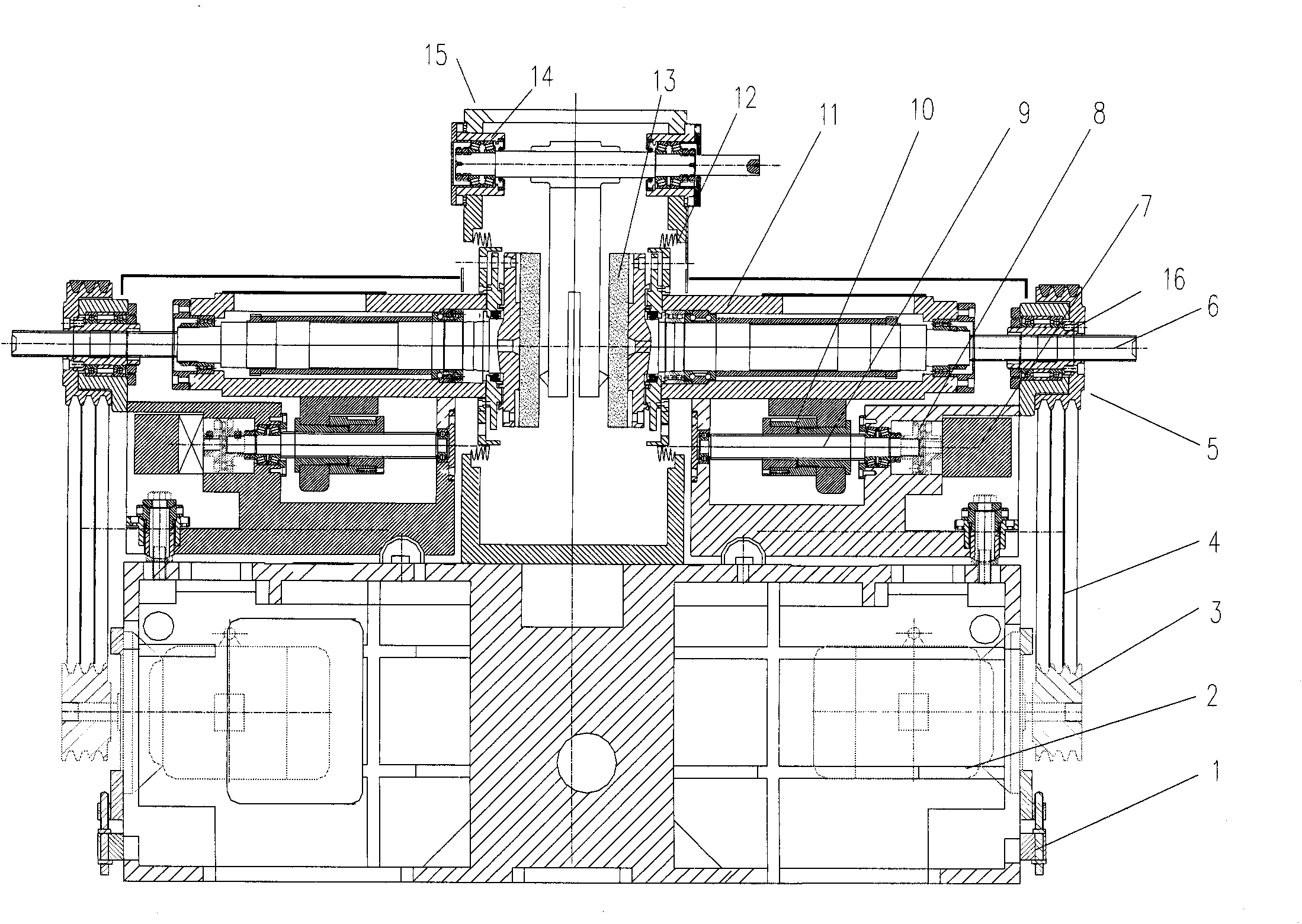 Twin surface grinder