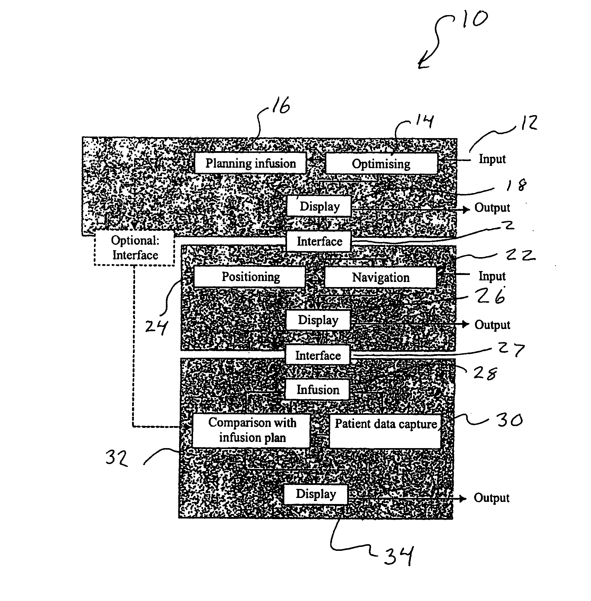 Method and device for planning a direct infusion into hepatic tissue