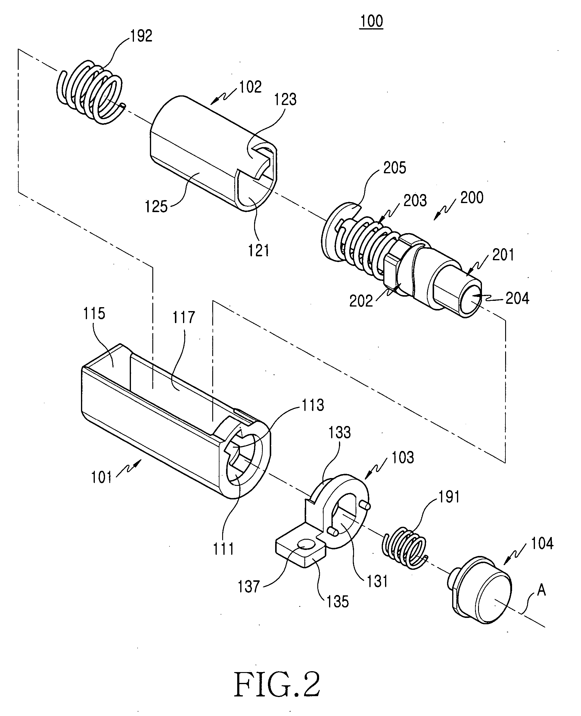 Hinge device for mobile terminal