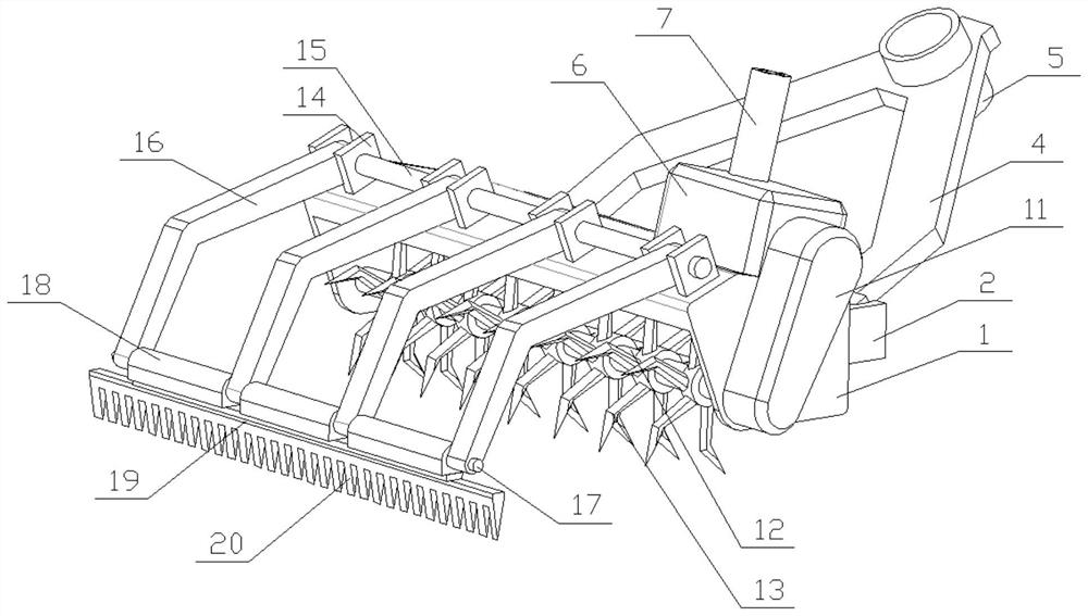Rotary cultivator with leveling function and use method thereof