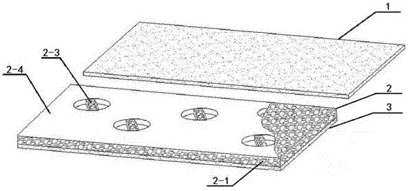 A low-thermal-conduction class A non-combustible sandwich insulation board and its manufacturing method