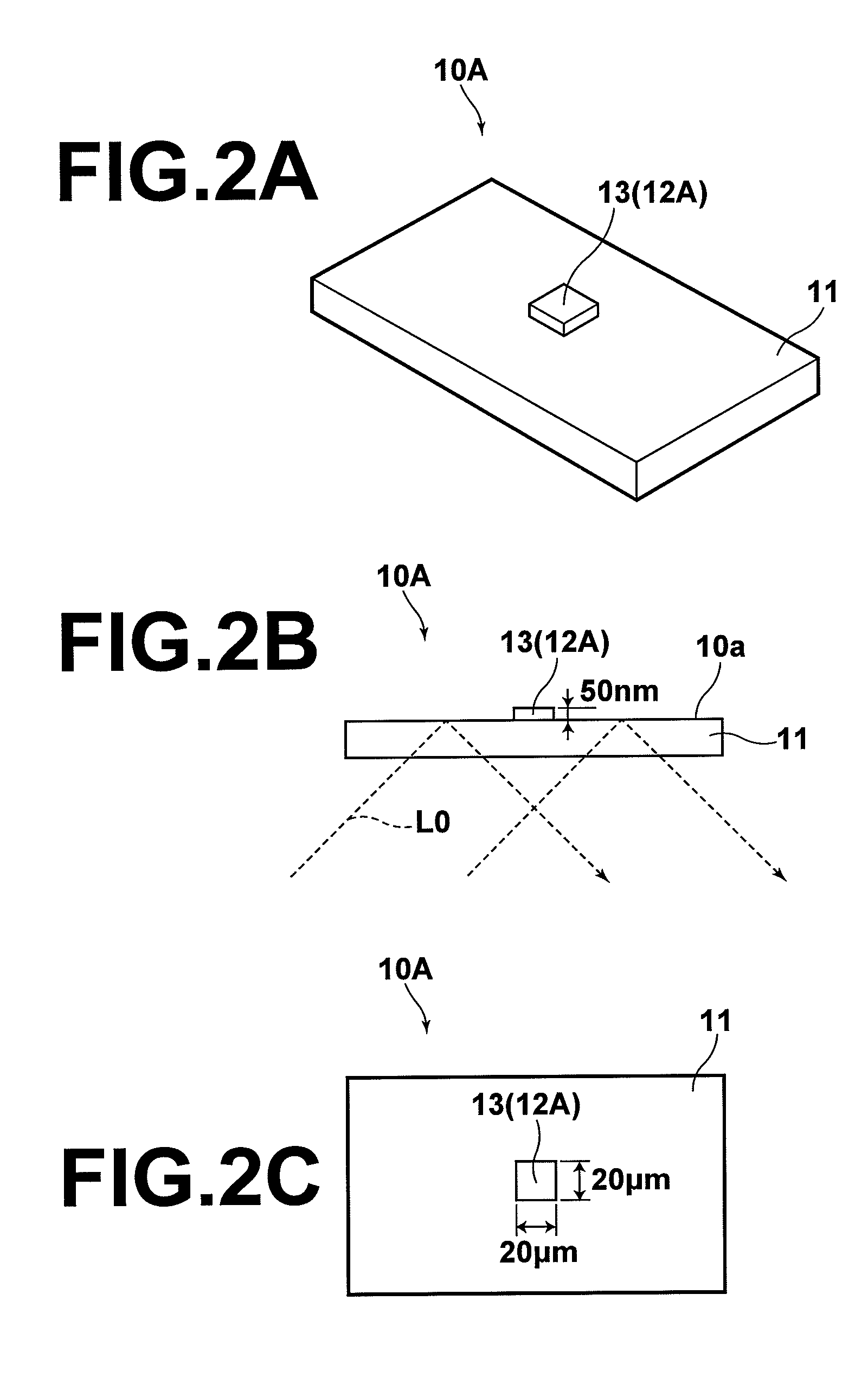 Method for detecting molecular analysis light, and apparatus and sample plate for use with the same