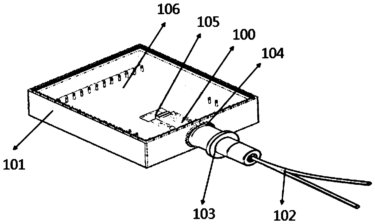 High-speed optical delay line chip and device