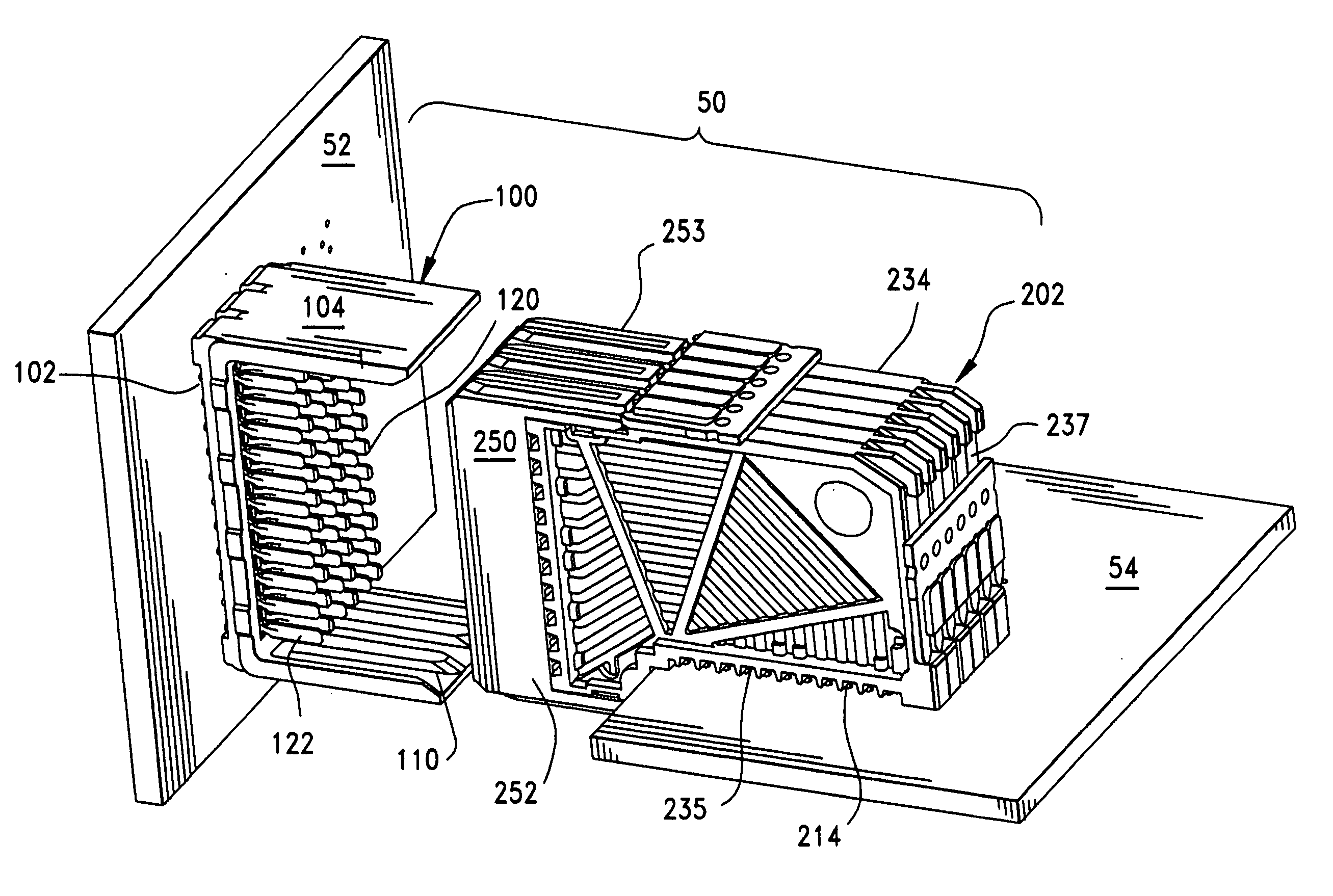 High-density, robust connector