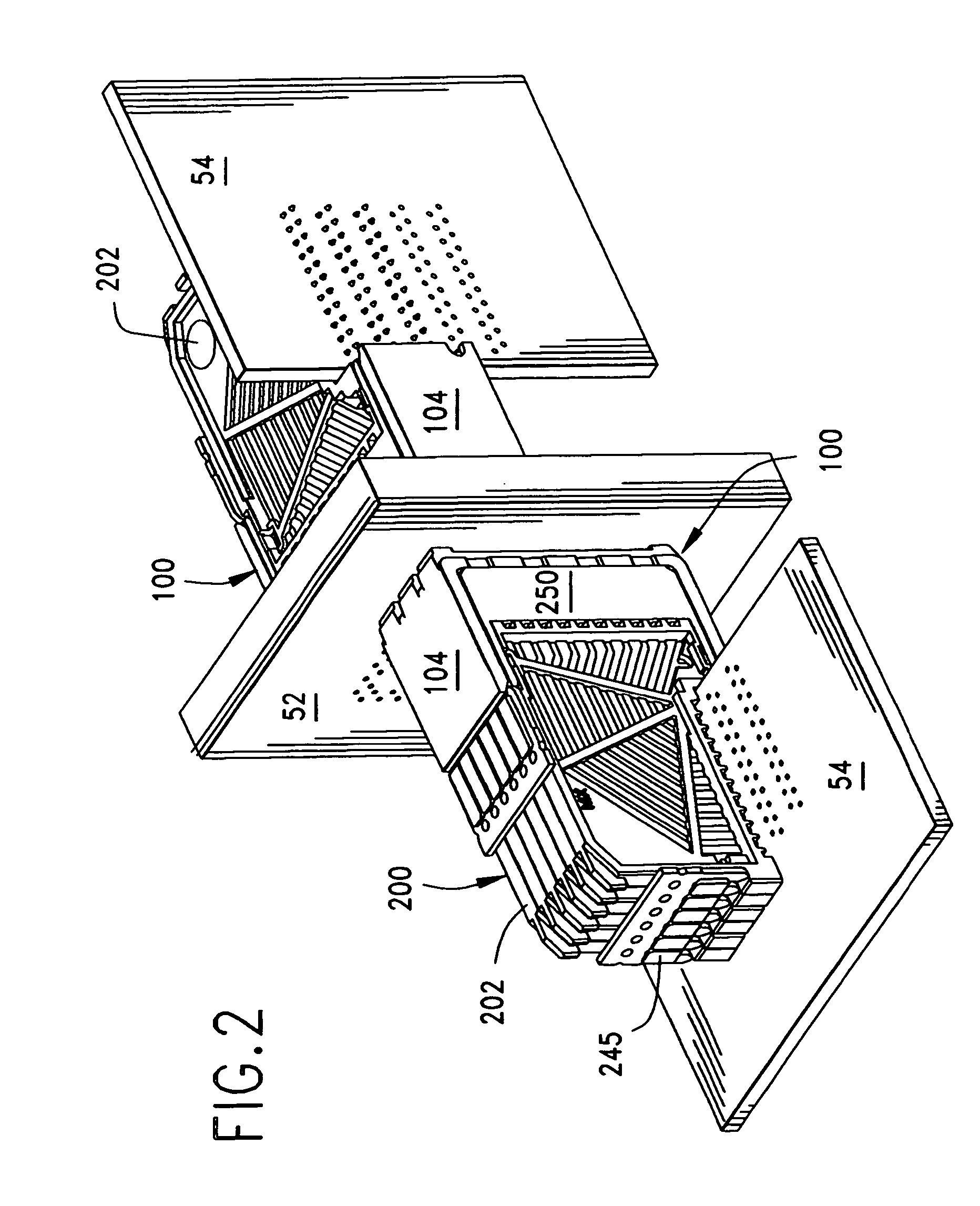 High-density, robust connector