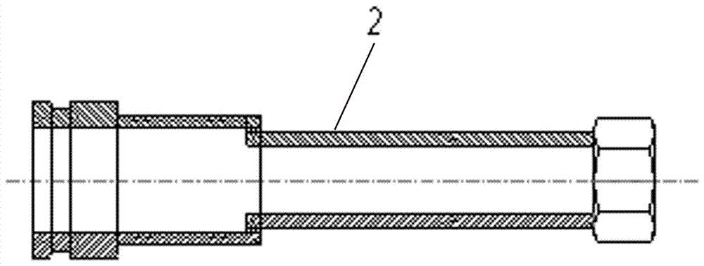 Using method of dismounting device special for vehicle transmission bearings