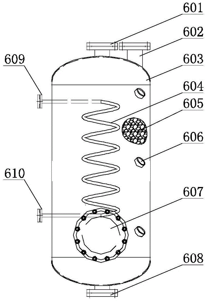 Adsorption recycling device and method for acrylonitrile gas