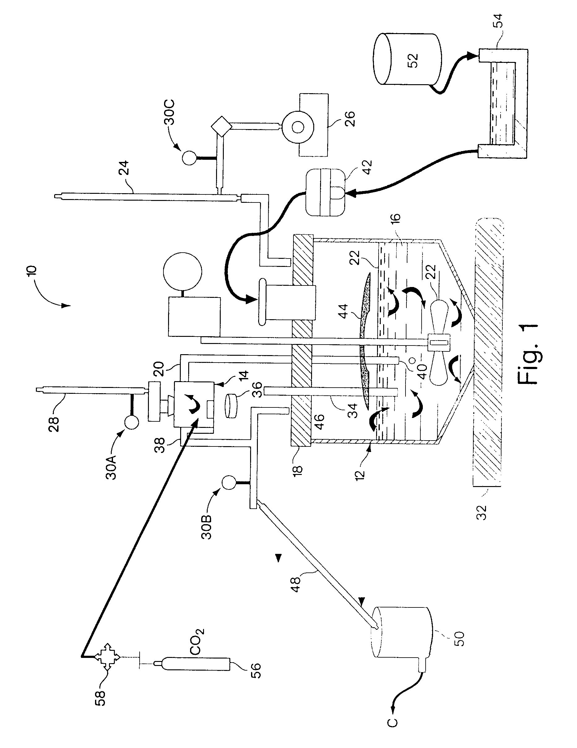 Water soluble nanoparticles of hydrophilic and hydrophobic active materials and an apparatus and method for their production