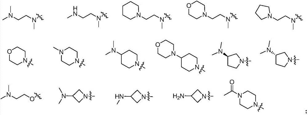 Miazines compound, EGFR inhibitor and application thereof