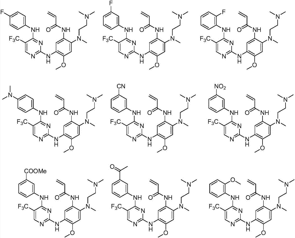 Miazines compound, EGFR inhibitor and application thereof