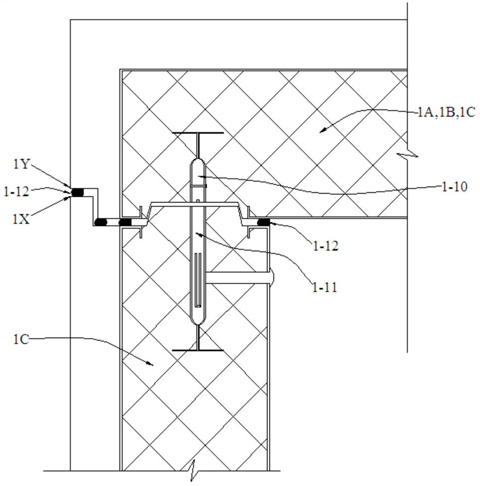 Sound insulation, heat preservation and heat insulation box body and walk-in type high and low temperature silencing box