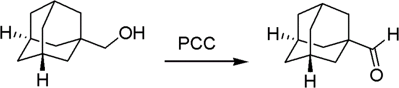 Adamantane formaldehyde synthetic method suitable for industrial production