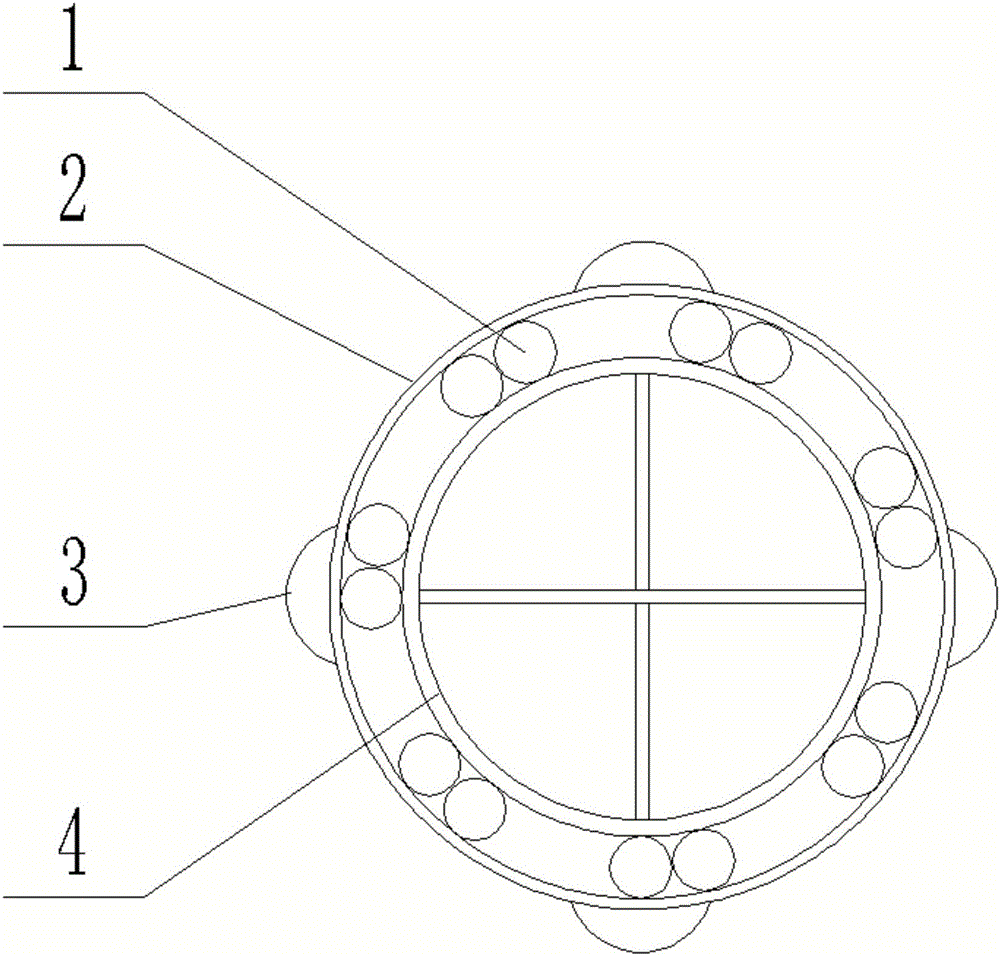 Telegraph pole production process