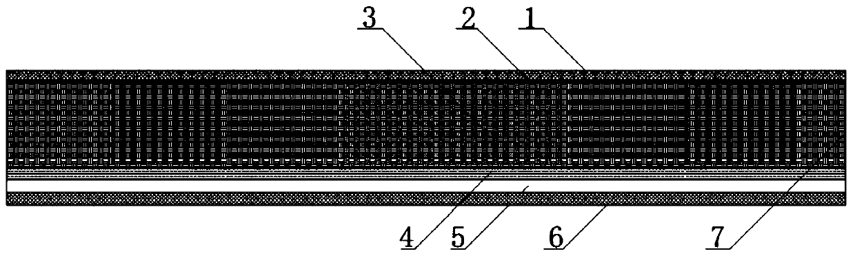 Ecological blanket structure for ecological slope protection and constructing method thereof