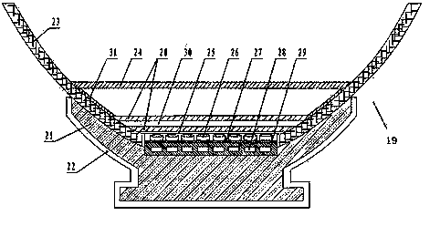 Powering system combining photovoltaic photo-thermal heat collector and fuel gas-steam combined circulation unit