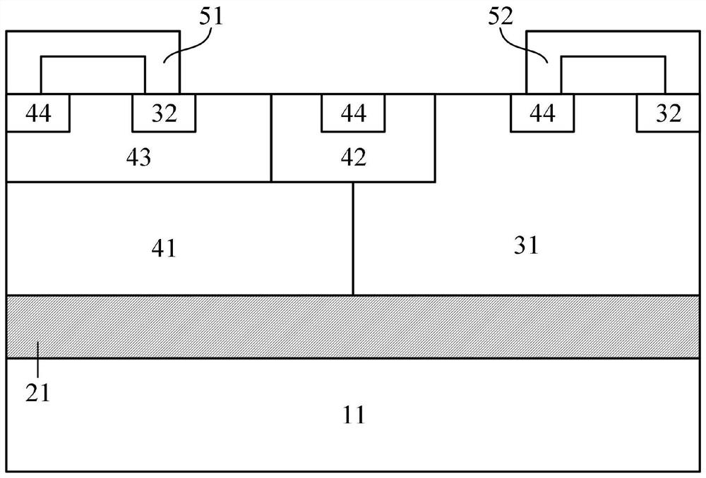 A radiation-resistant high-voltage esd semiconductor device