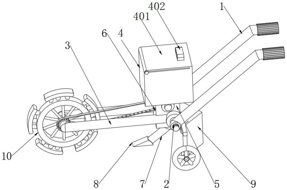 A device for agricultural seeding