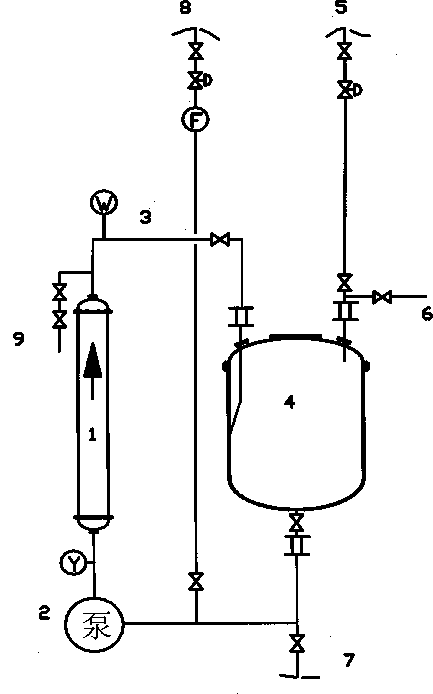 Condensation production process and special equipment of n-long-chain acyl amino acid salt