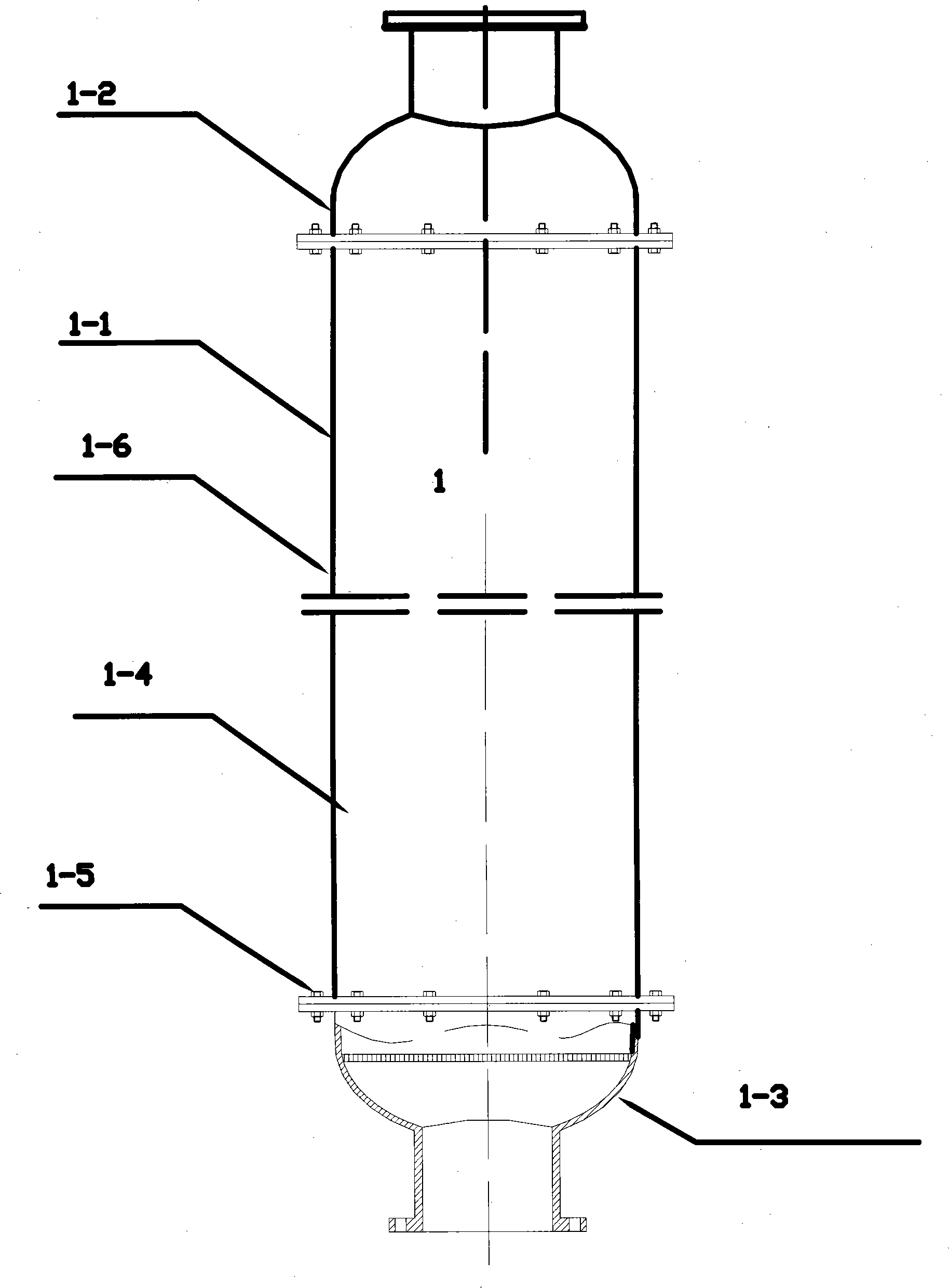 Condensation production process and special equipment of n-long-chain acyl amino acid salt