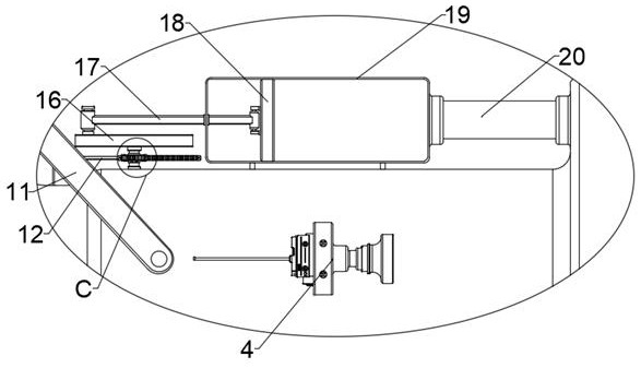 Trachea intubation device for respiratory medicine department