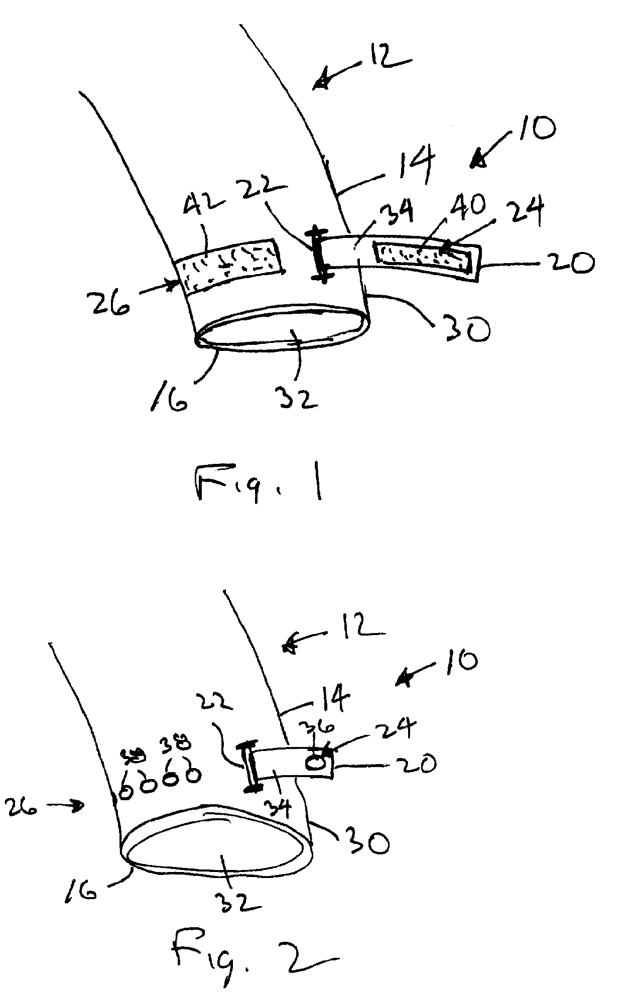 Cuff closure for reversible garments