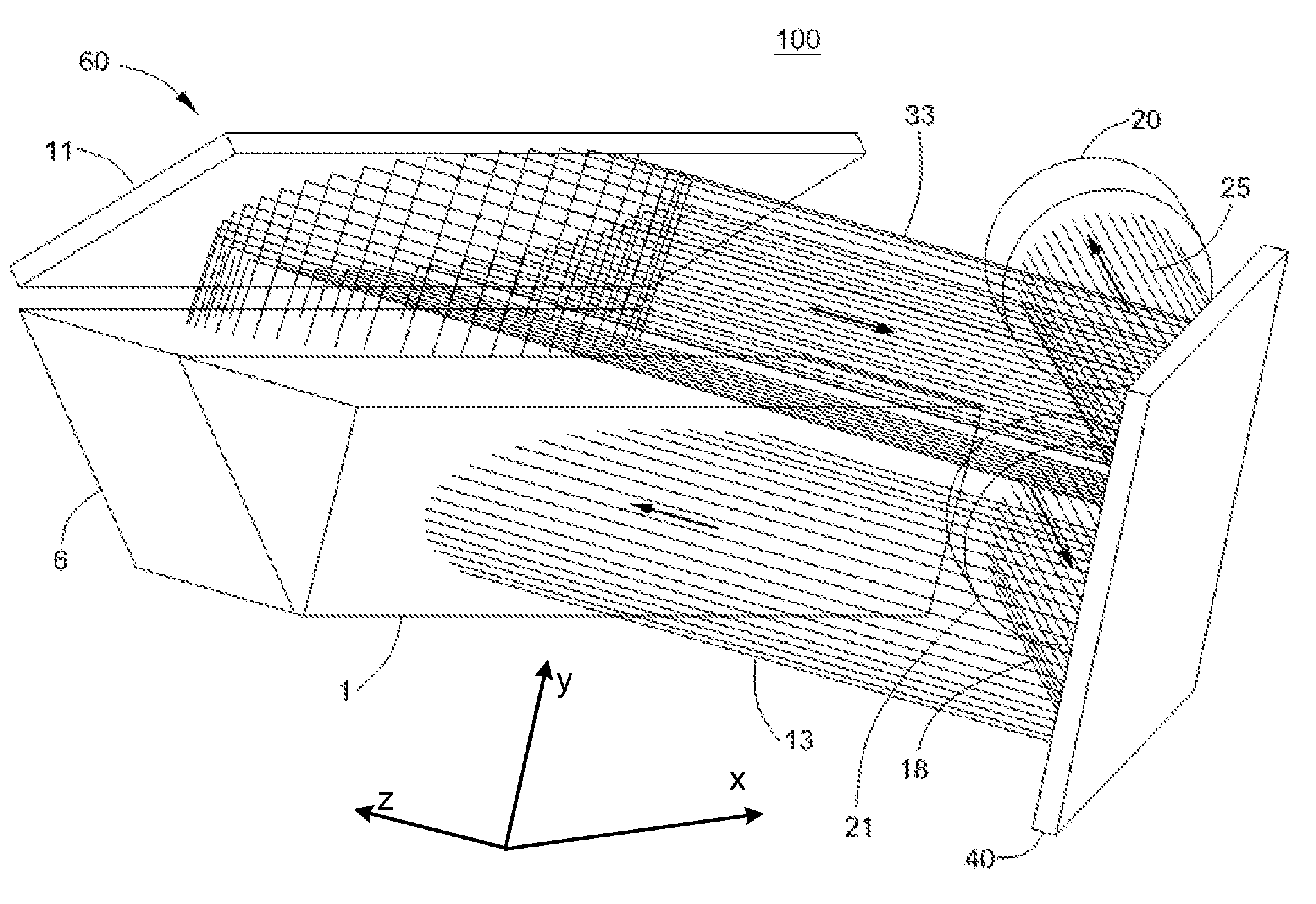 Angle limiting reflector and optical dispersive device including the same