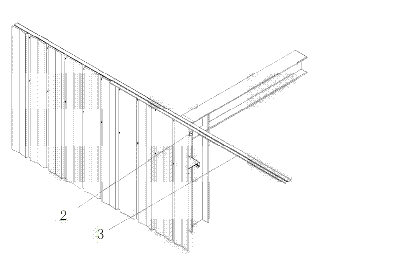 Roofing eave waterproof structure