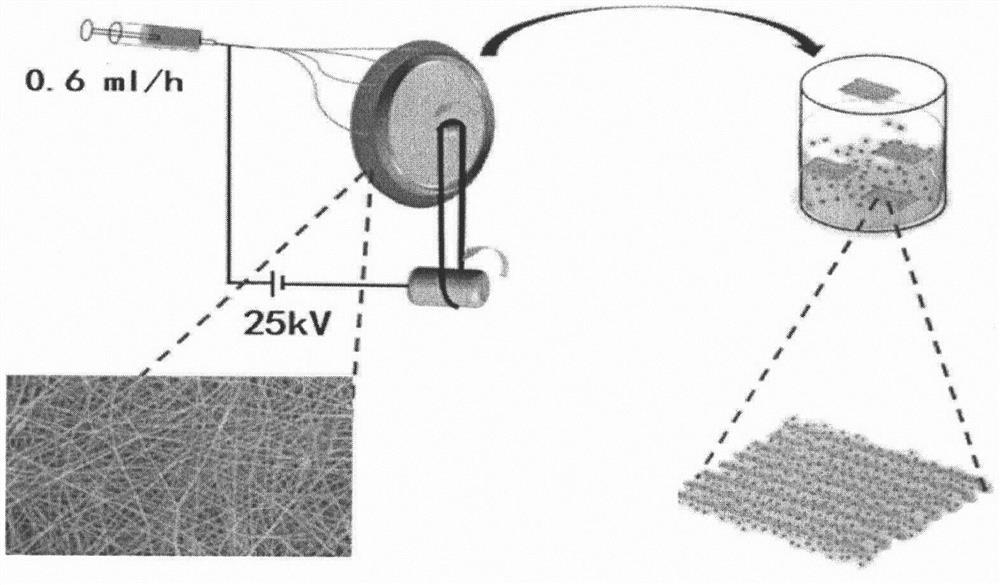 Preparation method for multifunctional self-cleaning nano fiber membrane used for oil-water separation