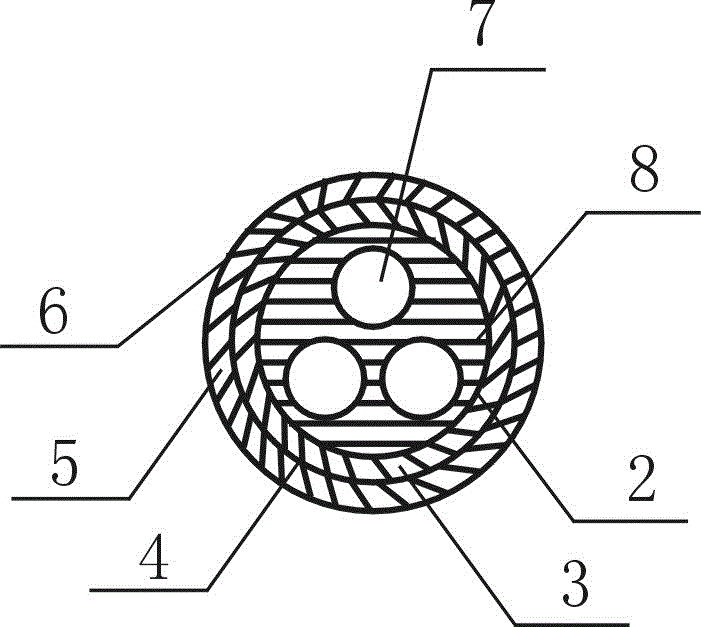 Aluminum clamping pressure pipe